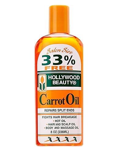 Hollywood Beauty Carrot Oil 8 oz.