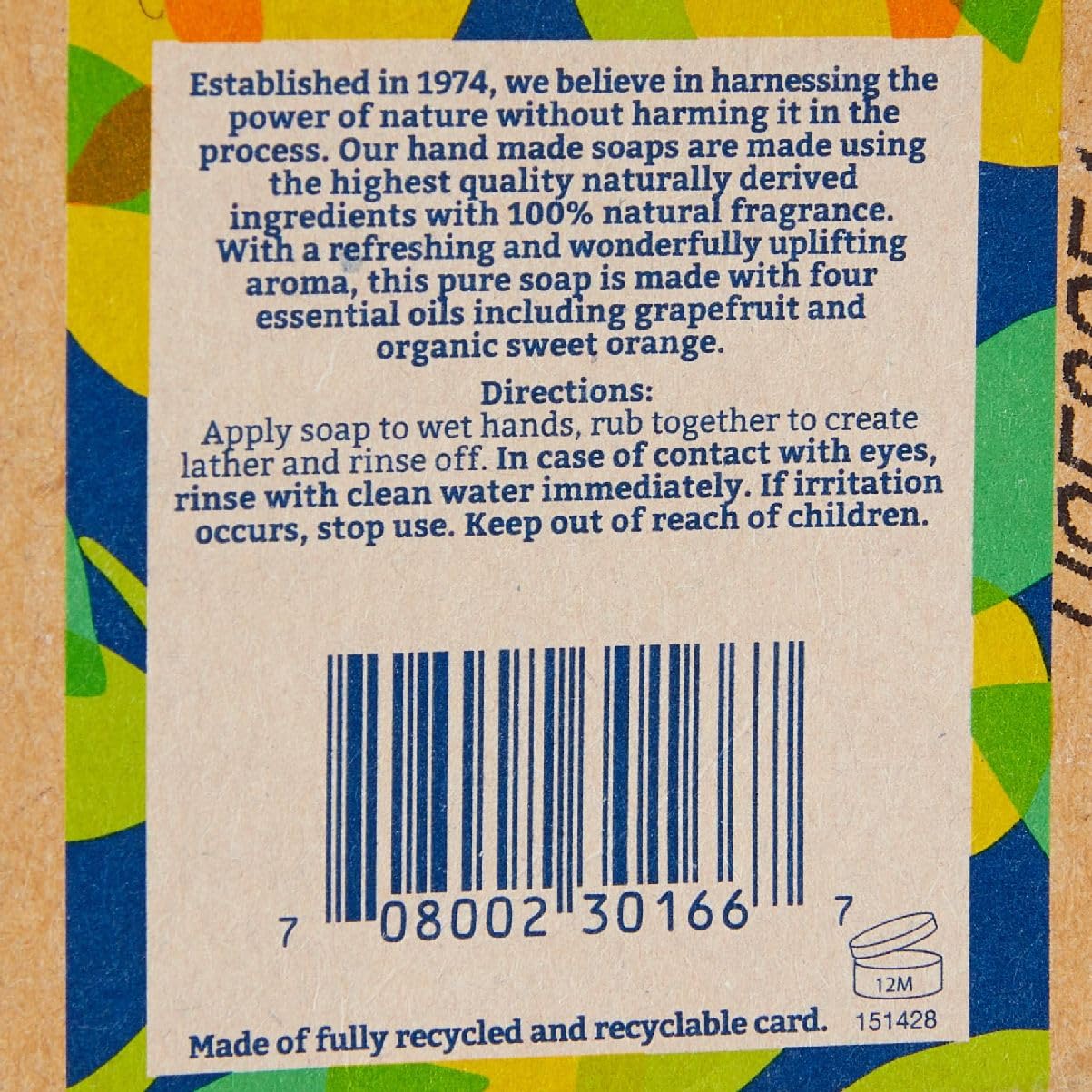 Faith in Nature Grapefruit Soap