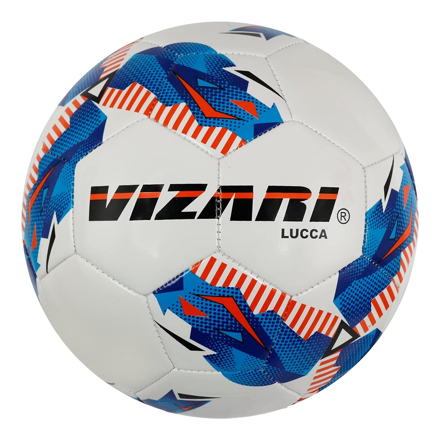 Vizari Lucca Soccer Ball - Size 3,4,5 - for Toddlers, Kids, Youth, Adults - Durable Soccer Ball for Boys, Girls - Practice & Match (Bundle of 1, 6…