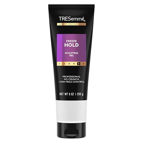 TRESemmé Mega Control Pack of 6 Alcohol-Free Hair Gel for Frizz Control with Coconut Oil 9 oz