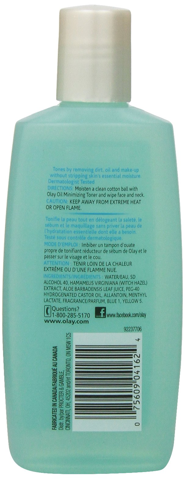 Olay Oil Minimizing Toner, 7.20 Fl Oz