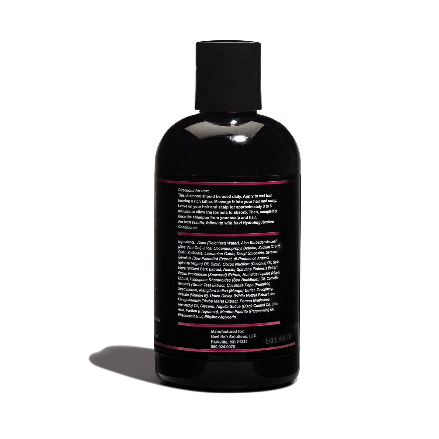 Navi Hair Growth Shampoo and Conditioner Set, Natural DHT Blocker for Thinning Hair and Hair Loss, Safe for Color Treated Hair, Sulfate Free, Hair