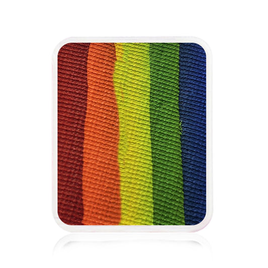 Kraze FX Face Paint Palette Refill - Really Rainbow Face Paint (6 gm) - Hypoallergenic, Non-Toxic, Water Activated Professional Face & Body Painting