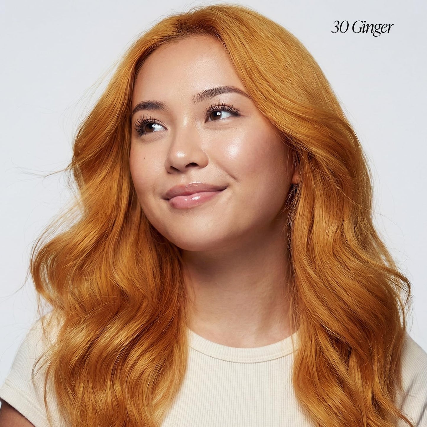 Adore Semi Permanent Hair Color (030 Ginger) | Vegan & Cruelty-Free Orange Hair Dye | No Ammonia, No Peroxide, No Alcohol | 4 Fl Oz