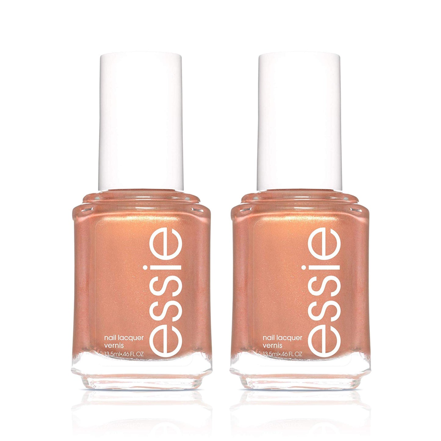 essie fall trend 2019, nail polish, peach polish, pearl finish, home grown, 0.46 oz (pack of 2) Beauty & Personal Care essie