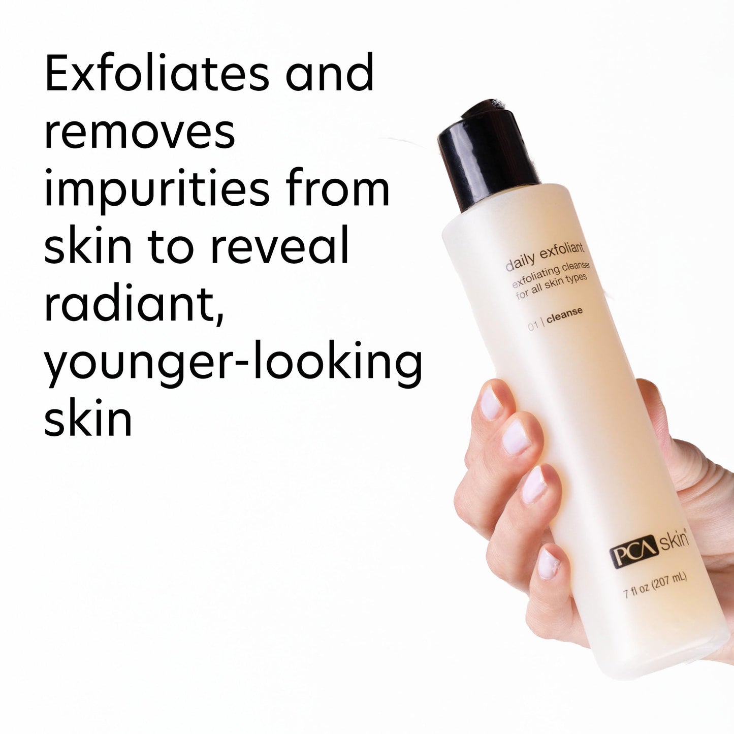 PCA SKIN Daily Face Exfoliant Cleanser, Moisturizing Face Wash, Gently Cleanses Dirt, Debris, and Other Impurities From Skin, Facial Cleanser Made