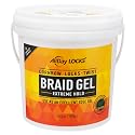 AllDay Locks Braid Gel Extreme Hold - Braiding Gel for Cornrows, Locks, & Twisting, Moisturizing Edge Control for Women and Men, Natural Formula