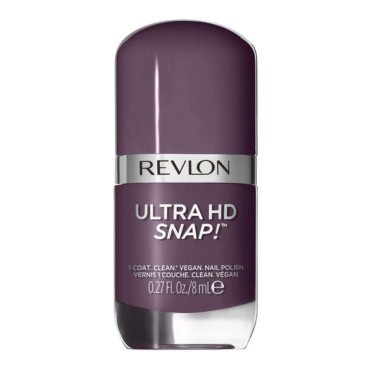 REVLON Ultra HD Snap Nail Color, Natural Rich Glossy Polish, 100% Vegan Formula, No Base or Top Coat Needed, 033 Grounded, 0.27 fl oz