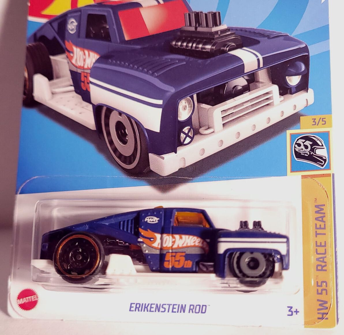 Hot Wheels Erikenstein Rod 3/5 (Dark Blue) 86/250