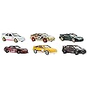 Hot Wheels HW Legends Multipacks of 6 Toy Cars, 1:64 Scale, Authentic Decos, Popular Castings, Rolling Wheels, Gift for Kids 3 Years Old & Up…