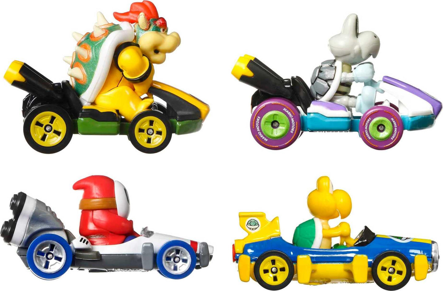 Hot Wheels Mattel Mario Kart Die-Cast 4-Pack Assortment (Nintendo)