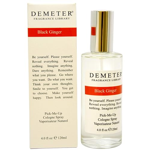 Demeter Cologne Spray for Women, Black Ginger, 4 Ounce