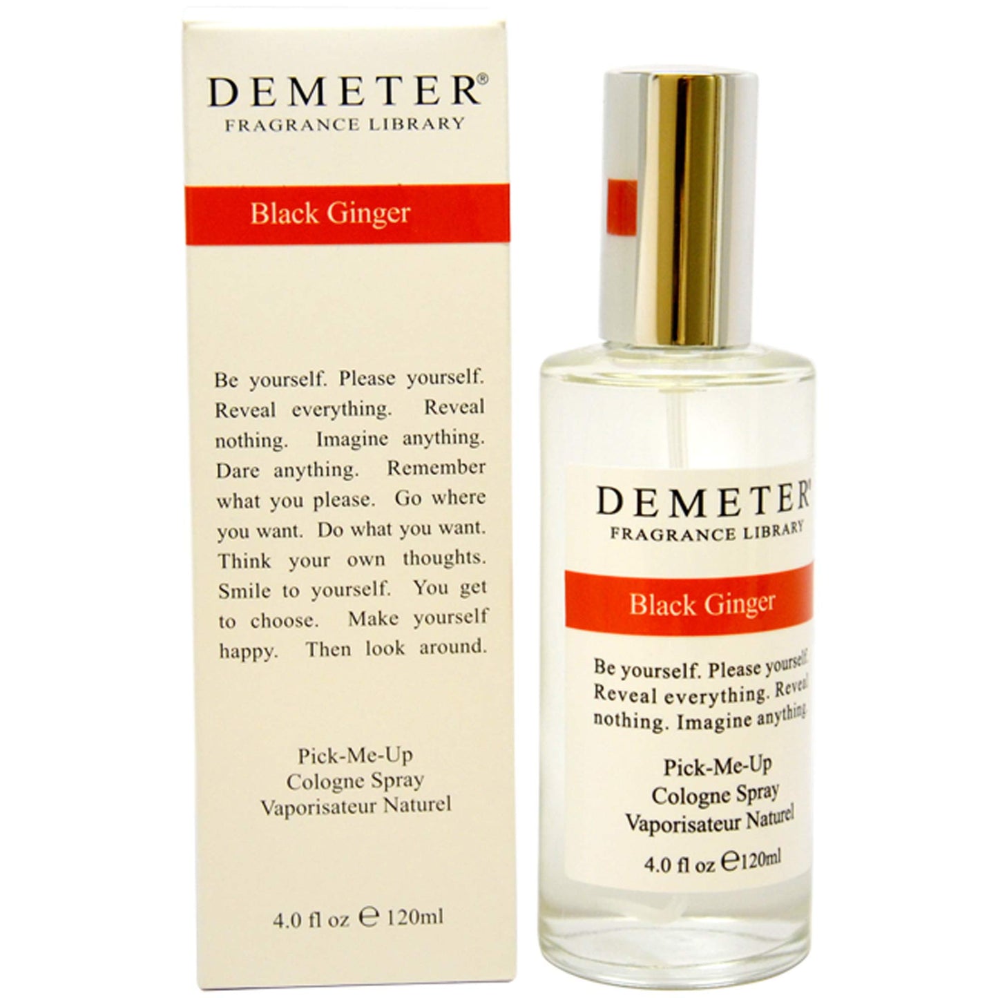 Demeter Cologne Spray for Women, Black Ginger, 4 Ounce