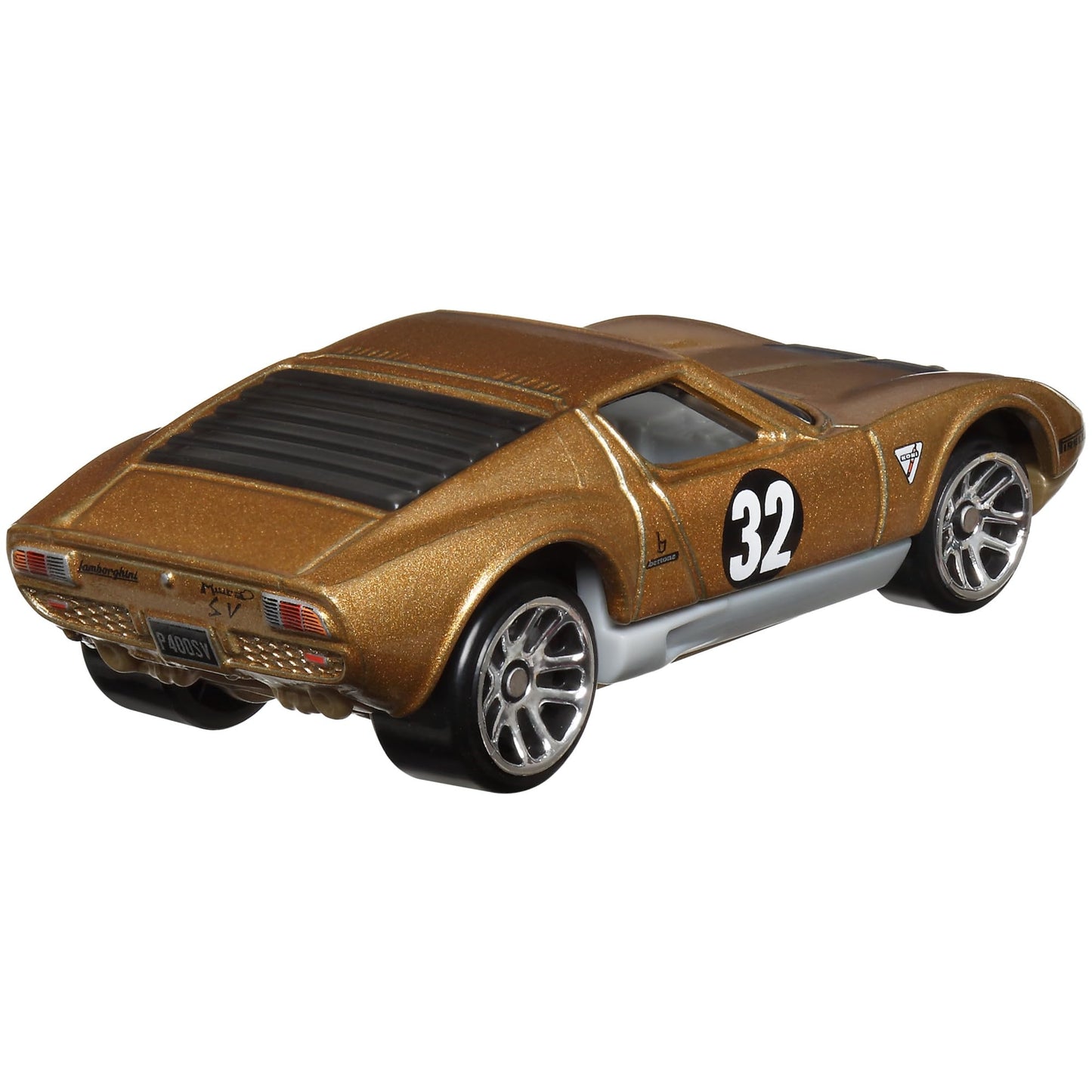 Hot Wheels 1971 Lamborghini Miura SV (Gold), Vintage Racing Club 4/6