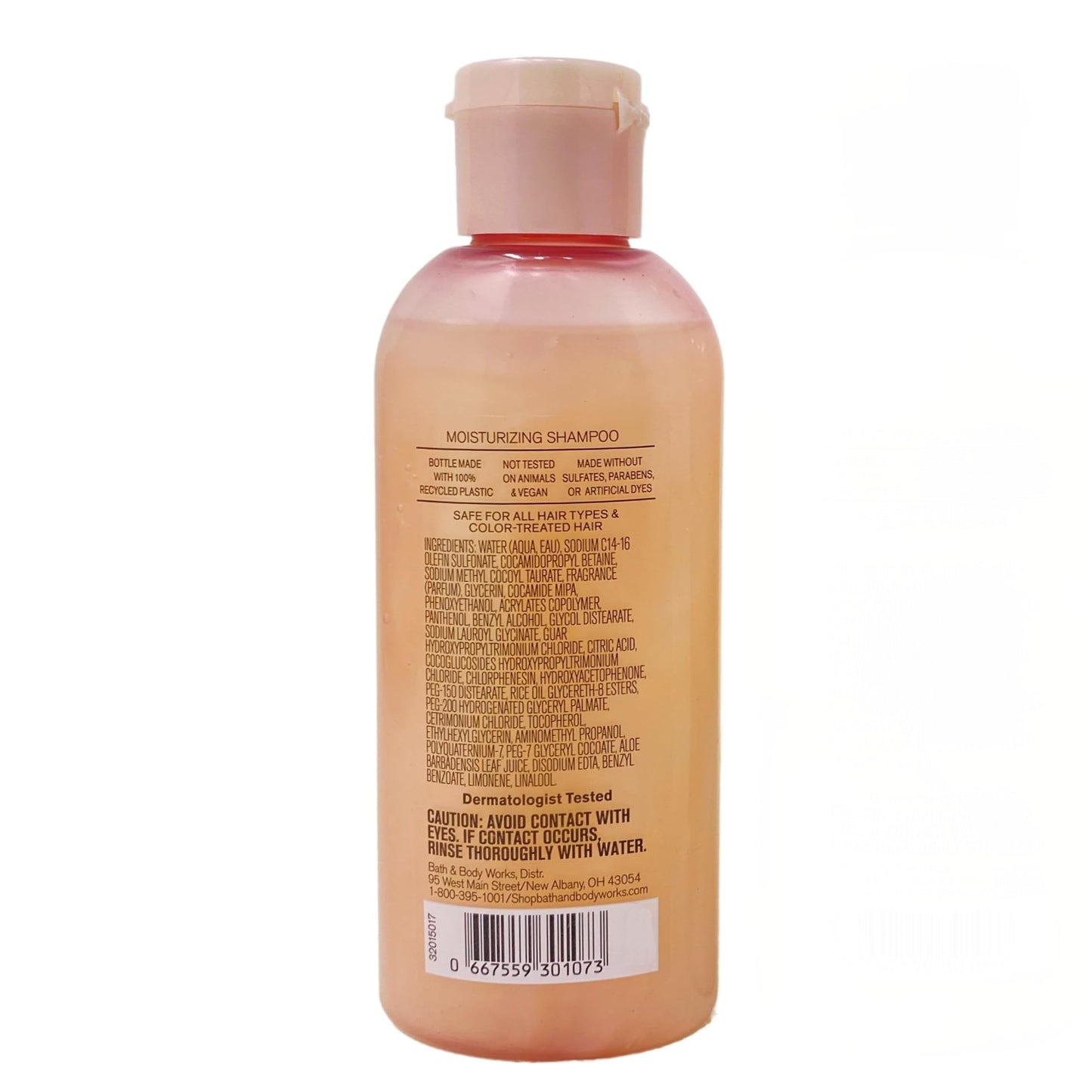 Bath & Body Works Champagne Toast 2 Pack Mini Moisturizing Shampoo Bundle with a Natural Oats Sample Soap - Travel Size