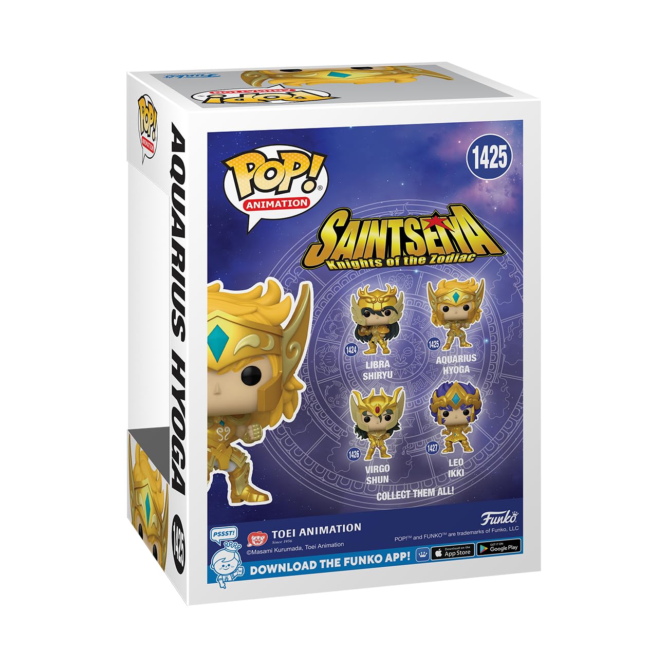 Funko POP! Animation: Saint Seiya - Gold Aquarius Cygnus Hyoga - Collectable Vinyl Figure - Gift Idea - Official Merchandise - for Kids & Adults…