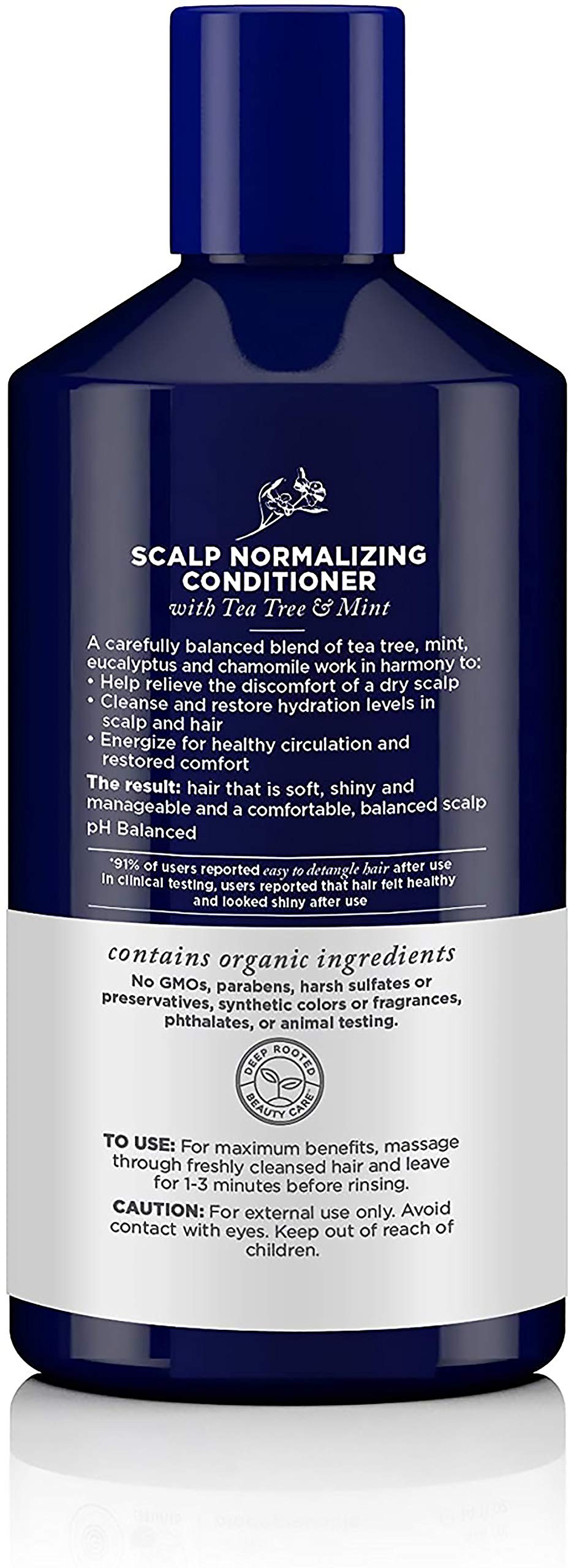 Avalon Organics Therapy Scalp Normalizing Conditioner, Tea Tree Mint, 14 Oz