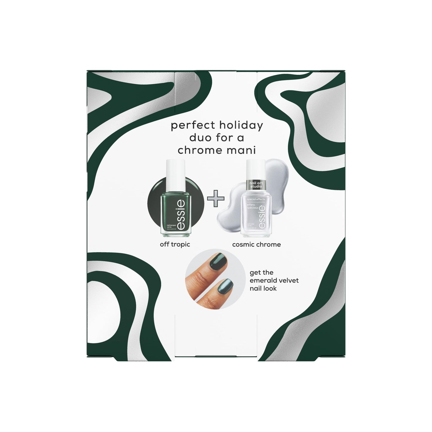 essie nail polish, vegan, holiday 2 piece nail polish gift set, 1 kit Beauty & Personal Care essie