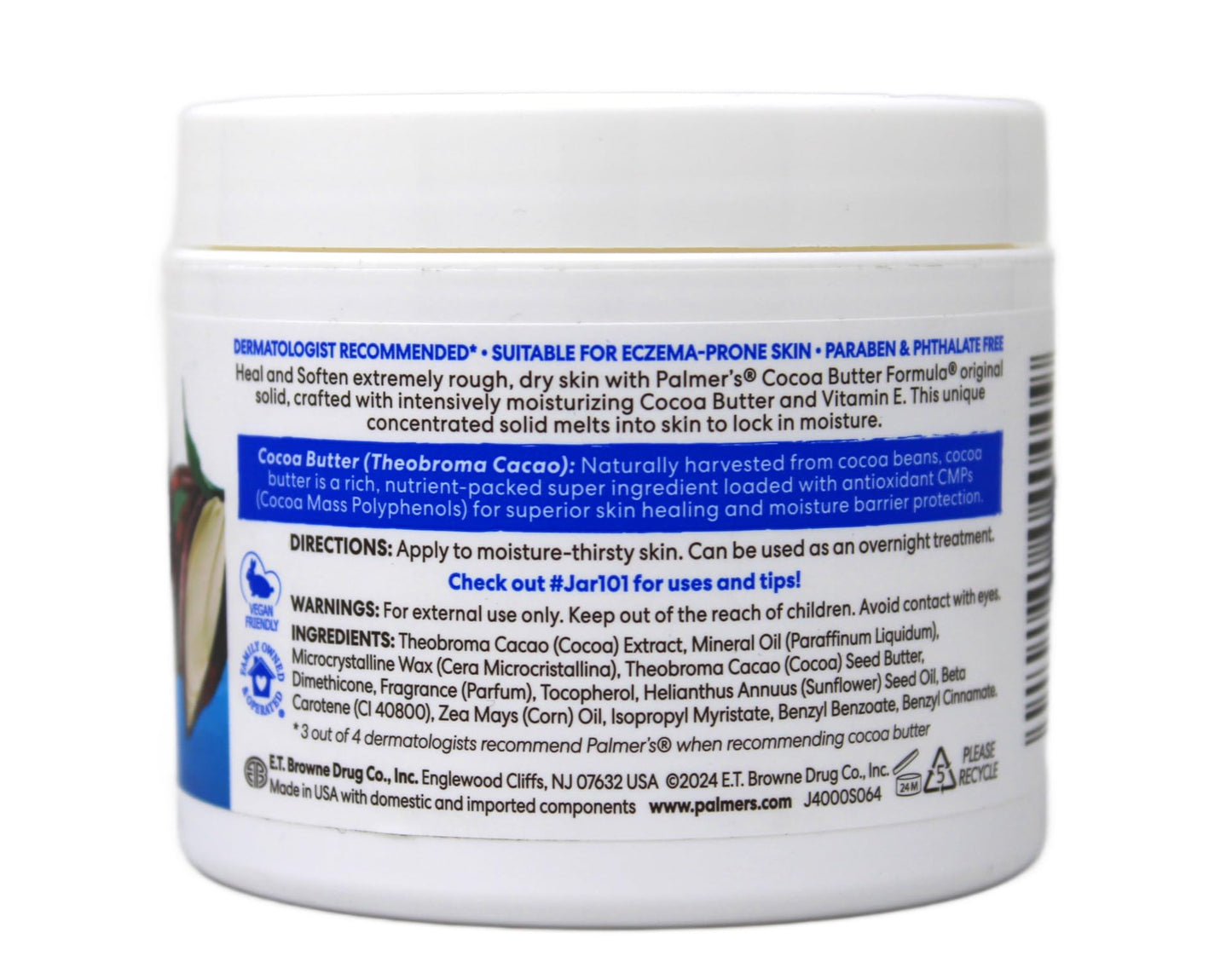 Palmer's Cocoa Butter Skin Cream, 3.5-Ounces