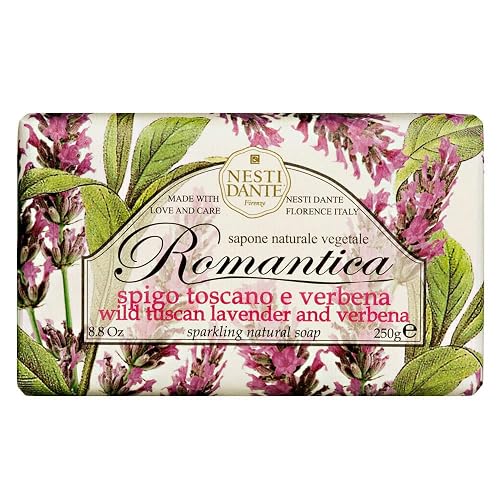 Nesti Dante Romantica Sparkling Natural Soap - Wild Tuscan Lavender & Verbena 250g/8.8oz