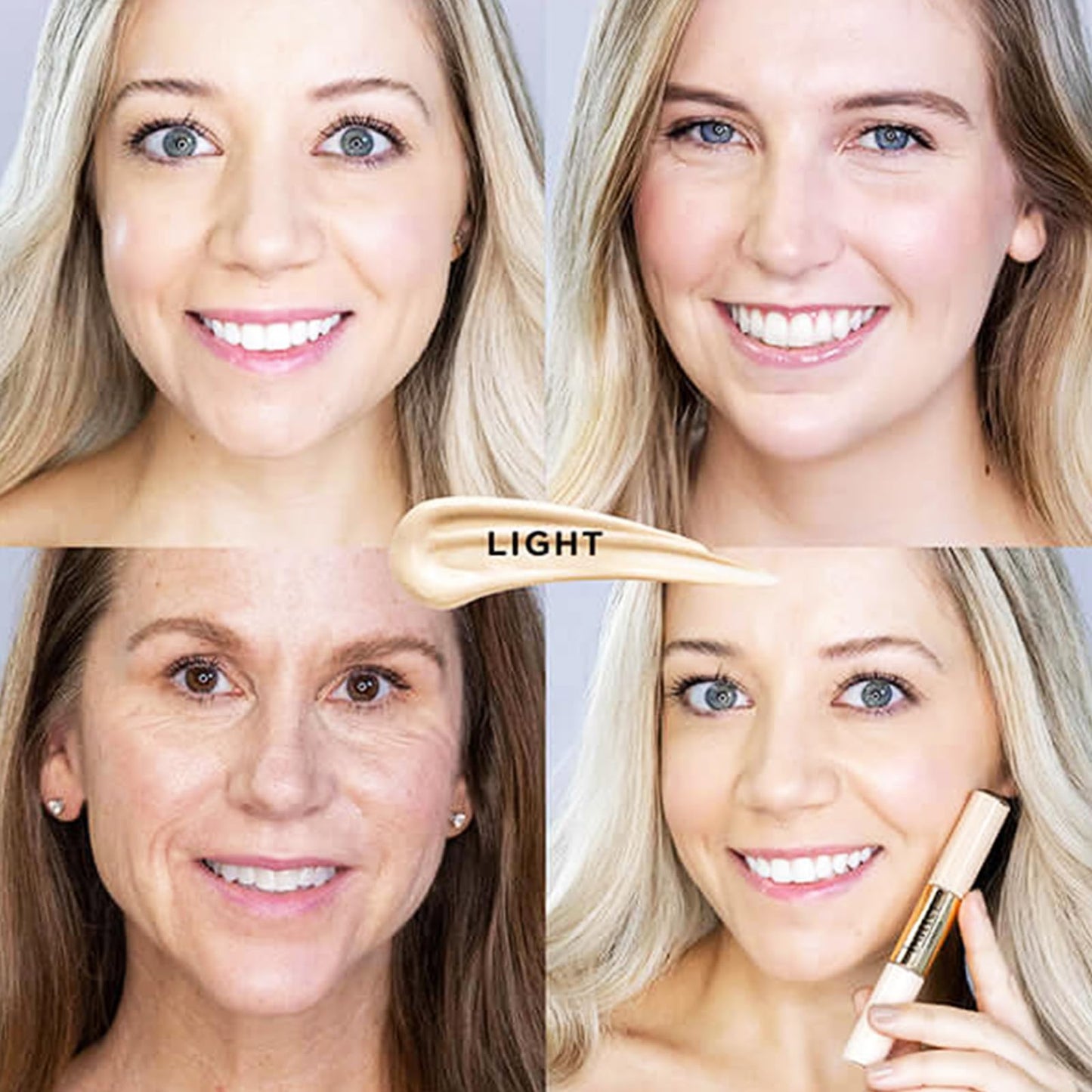 butter LONDON LumiMatte 2-in-1 Concealer & Brightening Duo, Under-Eye Brightener, Light to Medium Coverage, Lightweight Formula, Cruelty-Free, Oil