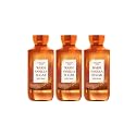 Bath & Body Works Warm Vanilla Sugar Body Wash - 3 Pack - 10 fl oz Each - Shea & Vitamin E - Vanilla, White Orchid & Sandalwood Scent