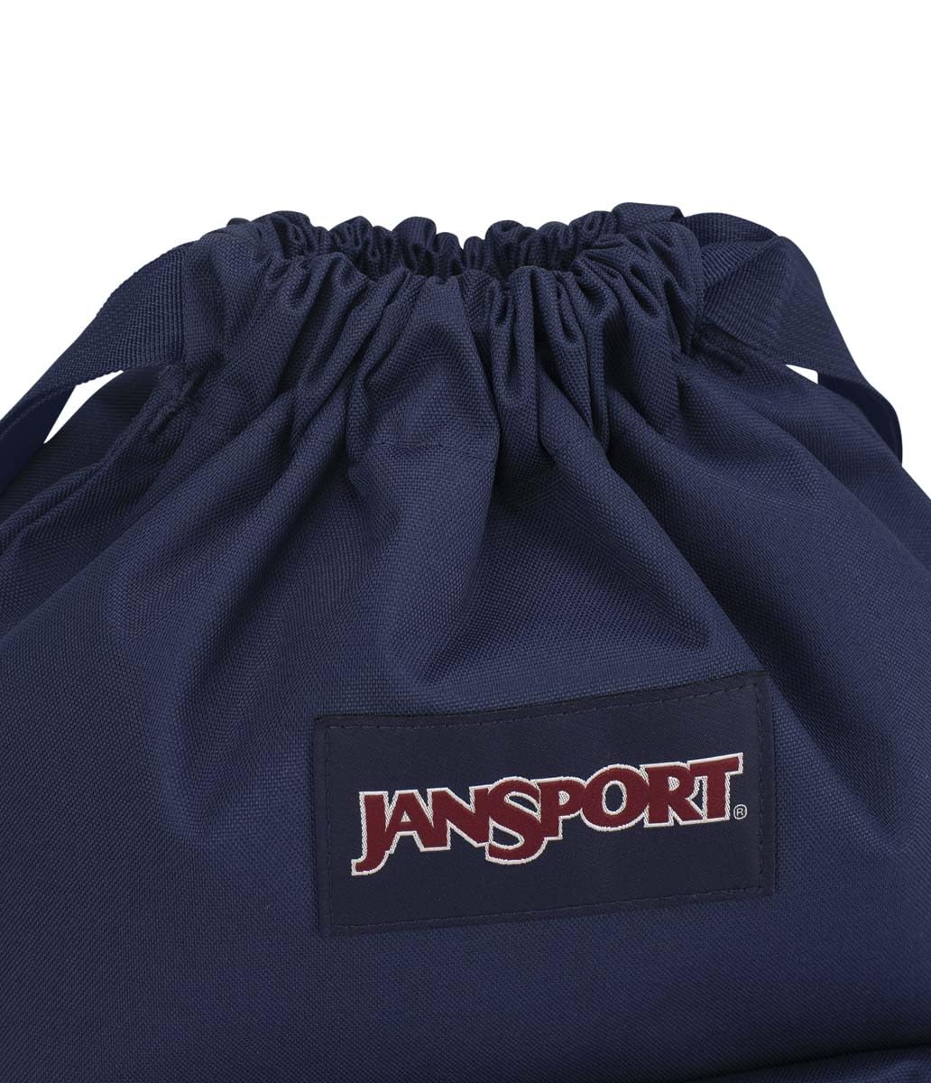 JanSport Unisex's Drawsack Small Backpack, Navy, Navy, 45 x 33.5 cm