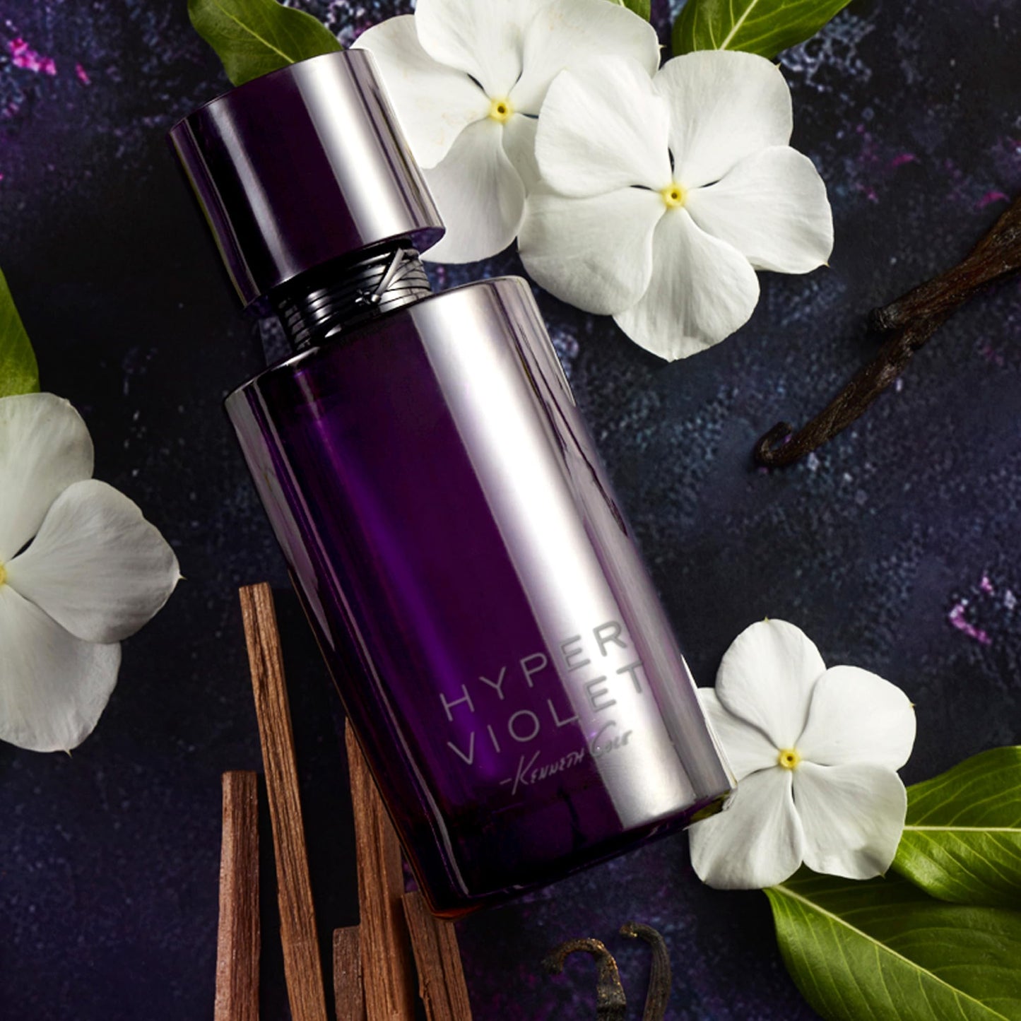 Kenneth Cole Hyper Violet Eau de Parfum Perfume for Women, Notes of Red Apple, Jasmine Absolute Sambac, and Vanilla Bean, Floral, Feminine and Sweet Fragrance, 1.0 Fl Oz