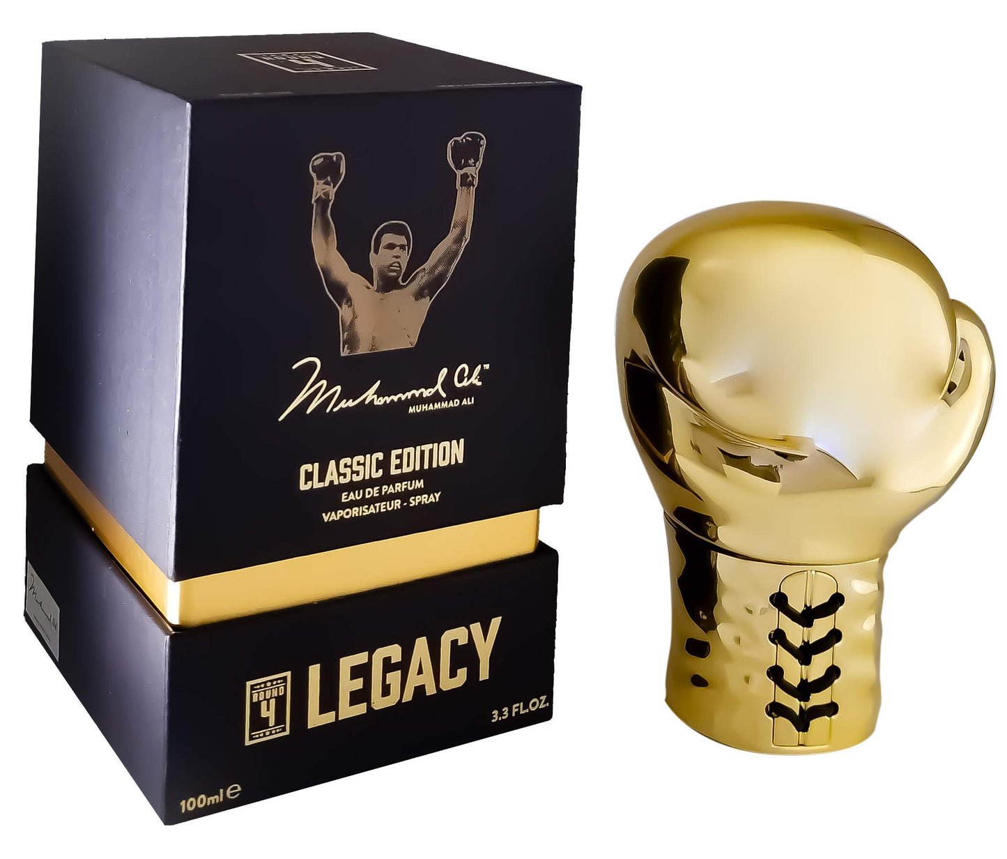 Muhammad Ali Round 4 Legacy Collection EDP 3.3 Oz 100 ml Men