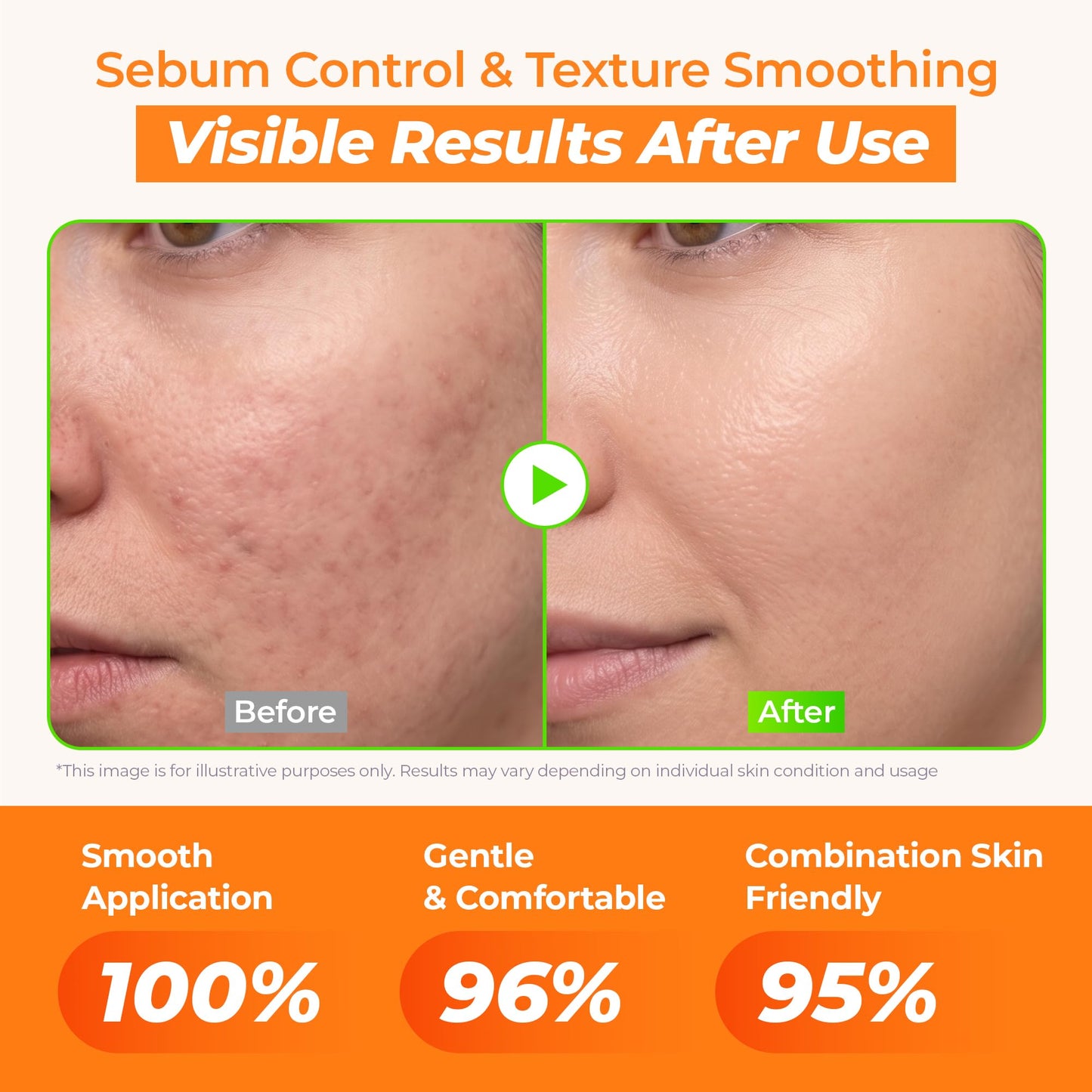 JUMISO All Day Vitamin Serum, Brightening & Balancing Facial Serum, Gift, Vitamin C, A, B, D, E , Serum with Vitamin, Korean Skincare, Skin