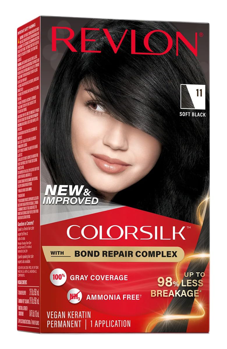 Revlon Colorsilk #11 Soft Black (Pack of 3)