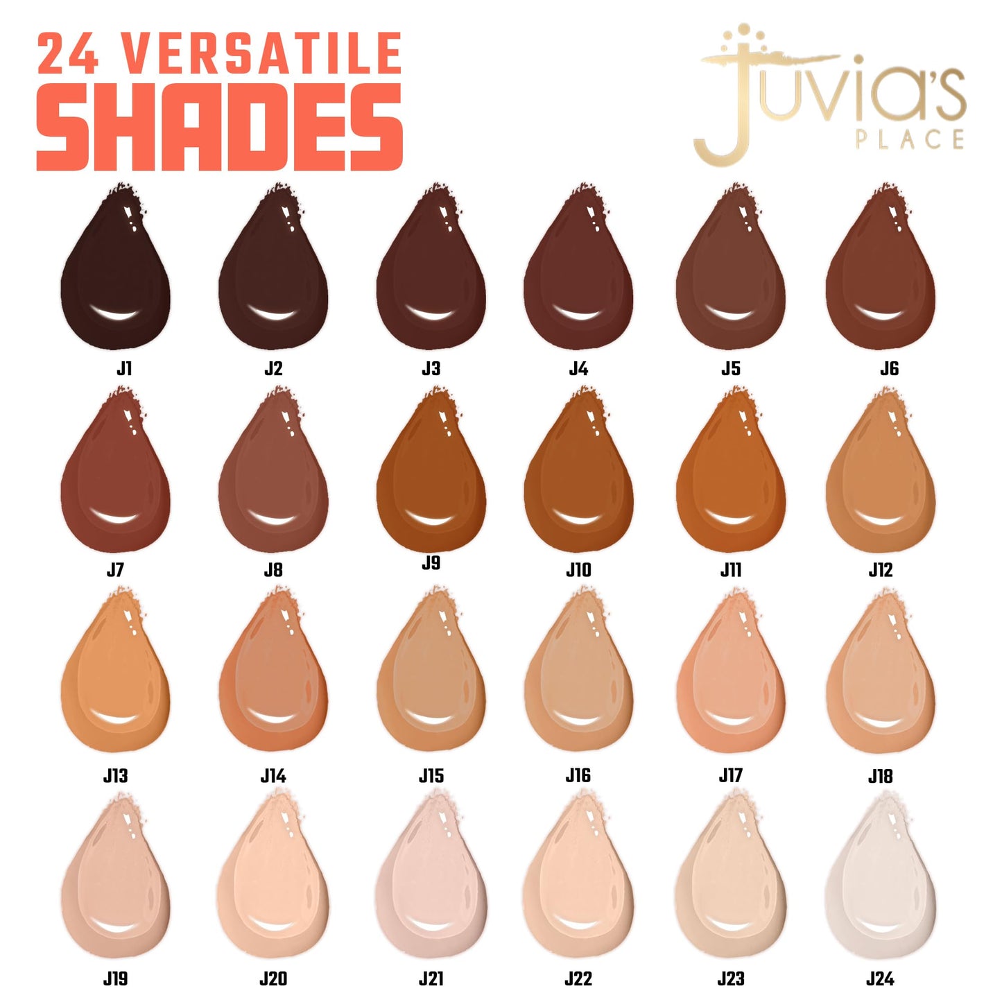 Juvia's Place I Am Magic Liquid Concealer - J2 Deepest Dark with Warm Neutral Undertone / 0.34 fl oz, Full Coverage, Hydrating, Waterproof Makeup