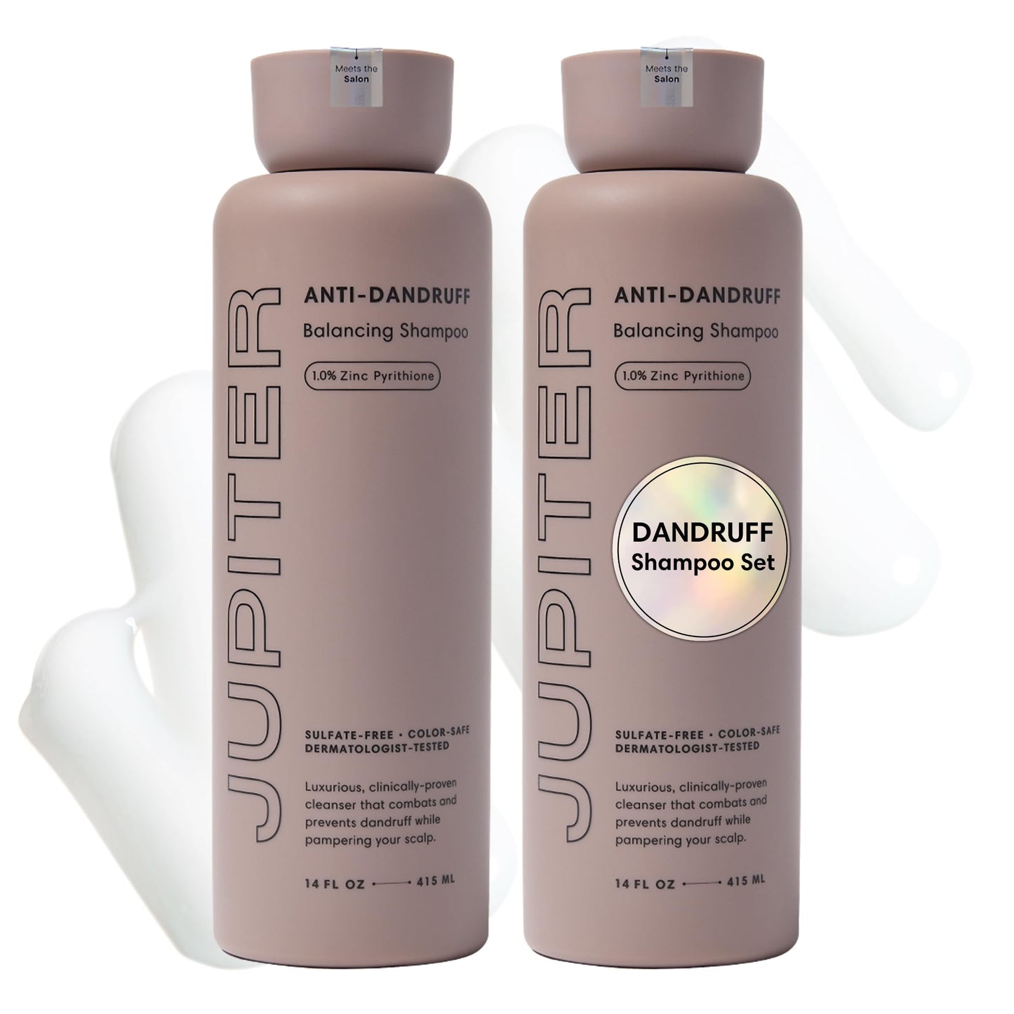 Jupiter Anti Dandruff Shampoo - Shampoo for Men & Women for Flaky, Itchy, Oily, & Dry Scalp - Nourishes Scalp and Reduces Breakage & Flakes Beauty and Personal Care Jupiter