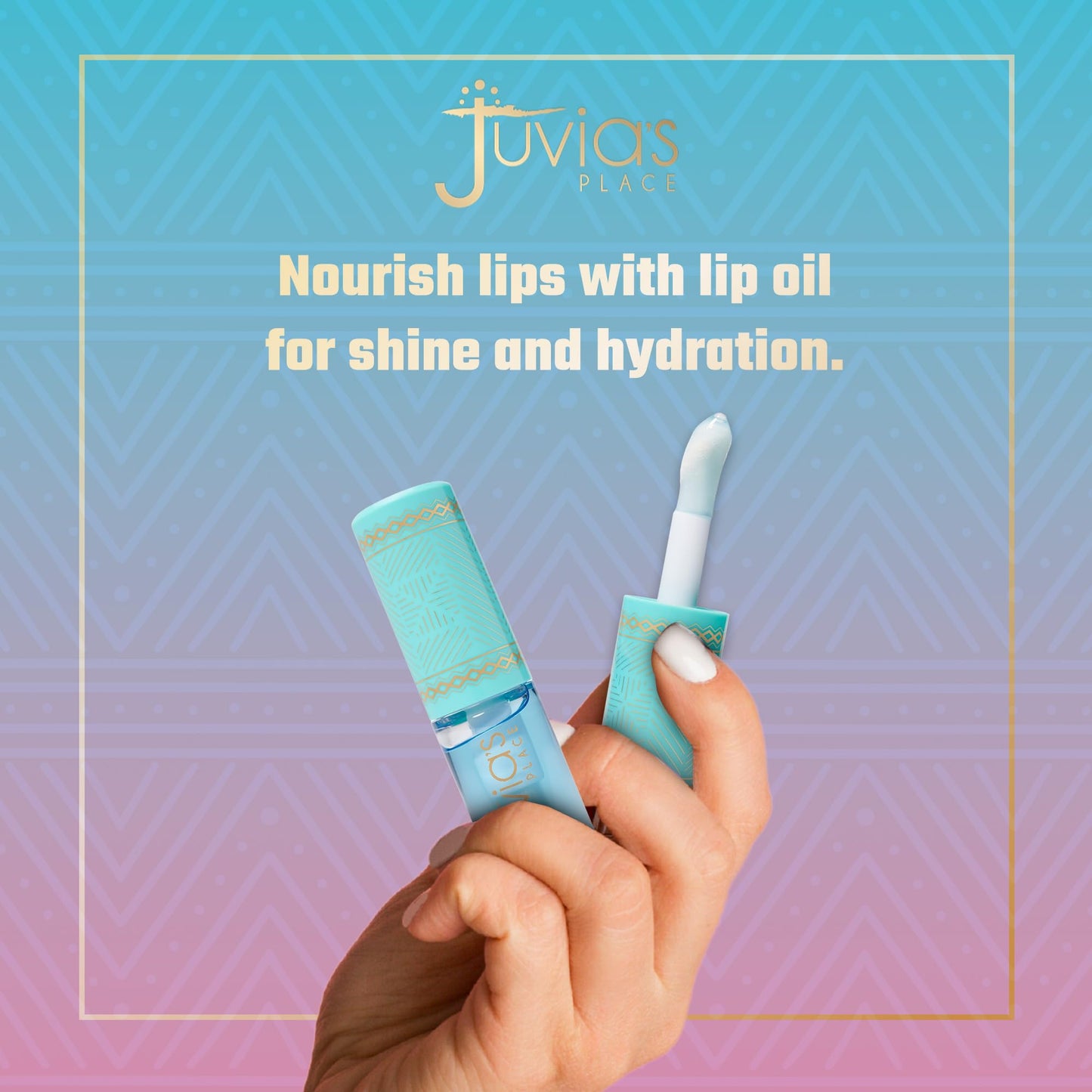 Juvia's Place Magic Lip Oil - Blue Berries - Smooth, Hydrating w/Vitamin E for Soft, Glossy, Juicy Lips - Infused with Fruit Extracts - Tinted,