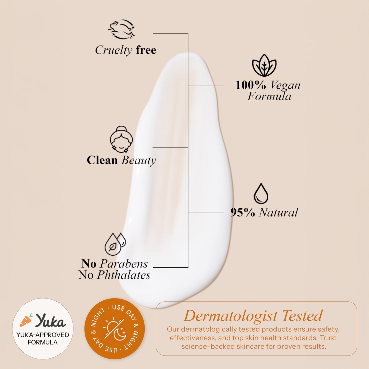 Radiant Aura Vitamin C & Vitamin E Face Moisturizer - Dermatologist Tested, Anti Aging Korean Skin Care - Hydrating Cream For Smoother Youthful