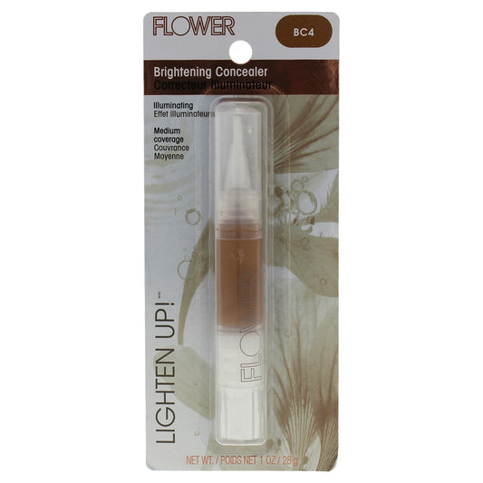 FLOWER BEAUTY Lighten Up Brightening Concealer, BC4, 1 Ounce