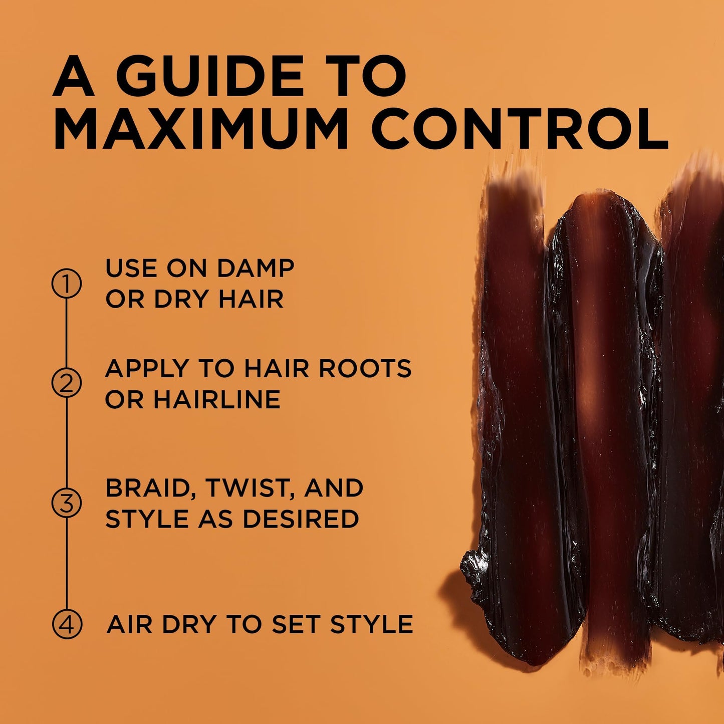 African Pride Black Castor Miracle Extra Hold Braid, Loc, Twist Gel - Extreme Hold Braiding Hair Gel, Edge Control & Tames Frizz, No Flake | Natural