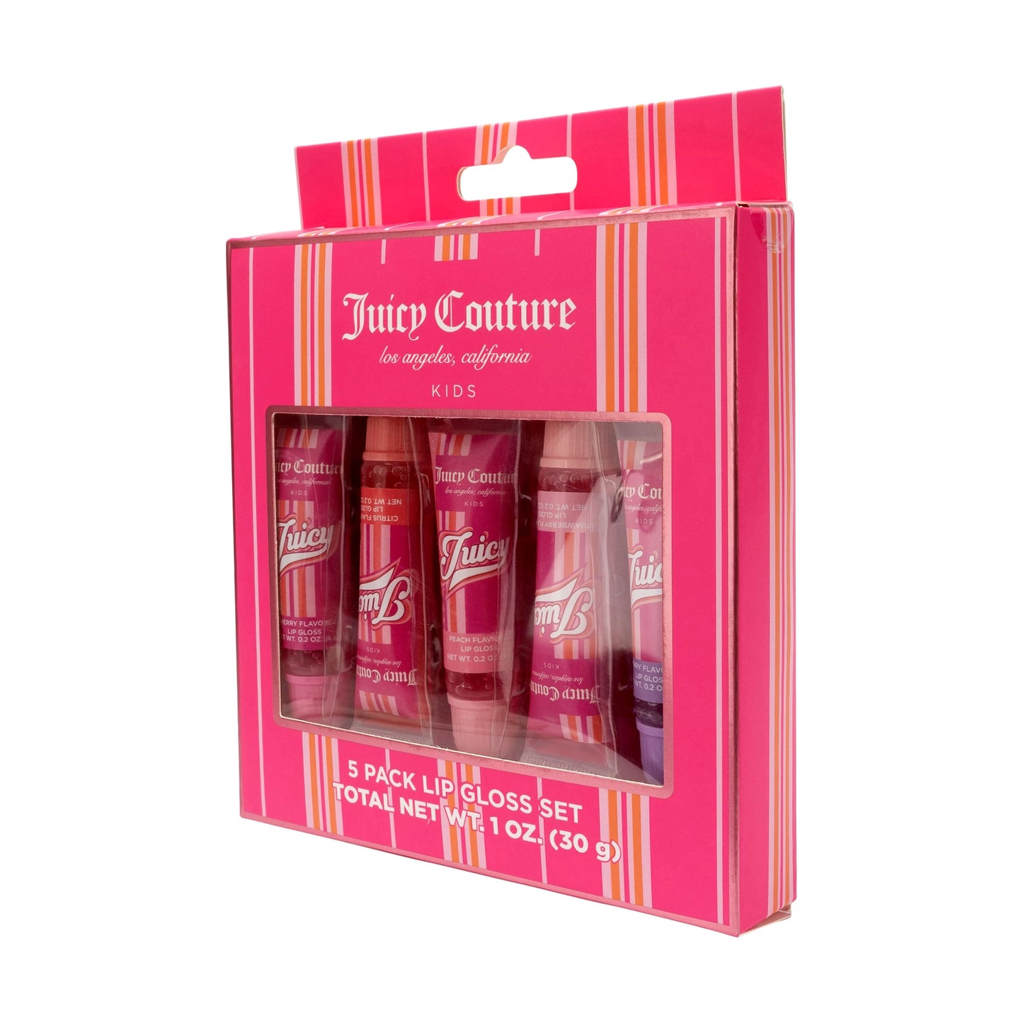 Juicy Couture Lip Gloss Makeup Set - 5 Gloss Shades with Cute Packaging for Girls & Tweens