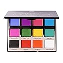 Narrative Cosmetics Tropical Sunset Eyeshadow Palette, 12 Highly Pigmented Colors, Professional Talc-Free Eye Makeup