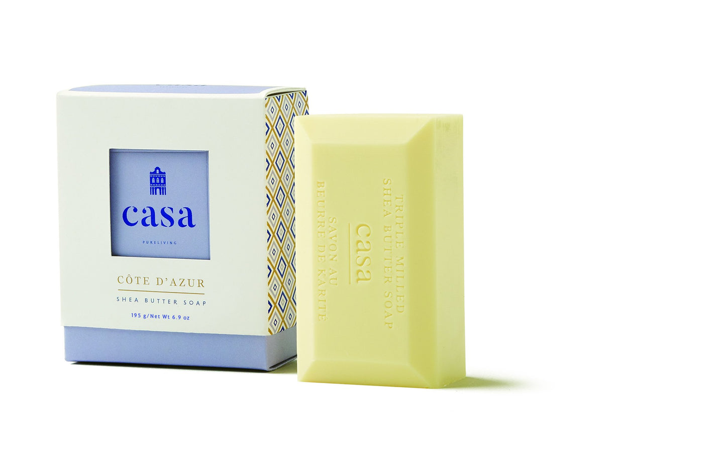 CASA Shea Butter Soap, Cote D'Azure, 0.5 Pound Beauty & Personal Care CASA