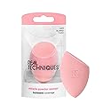 Real Techniques Miracle Powder Sponge, Makeup Blending Sponge For Powder Products, Set Makeup For Natural Finish & Cloud Skin, Buildable Coverage