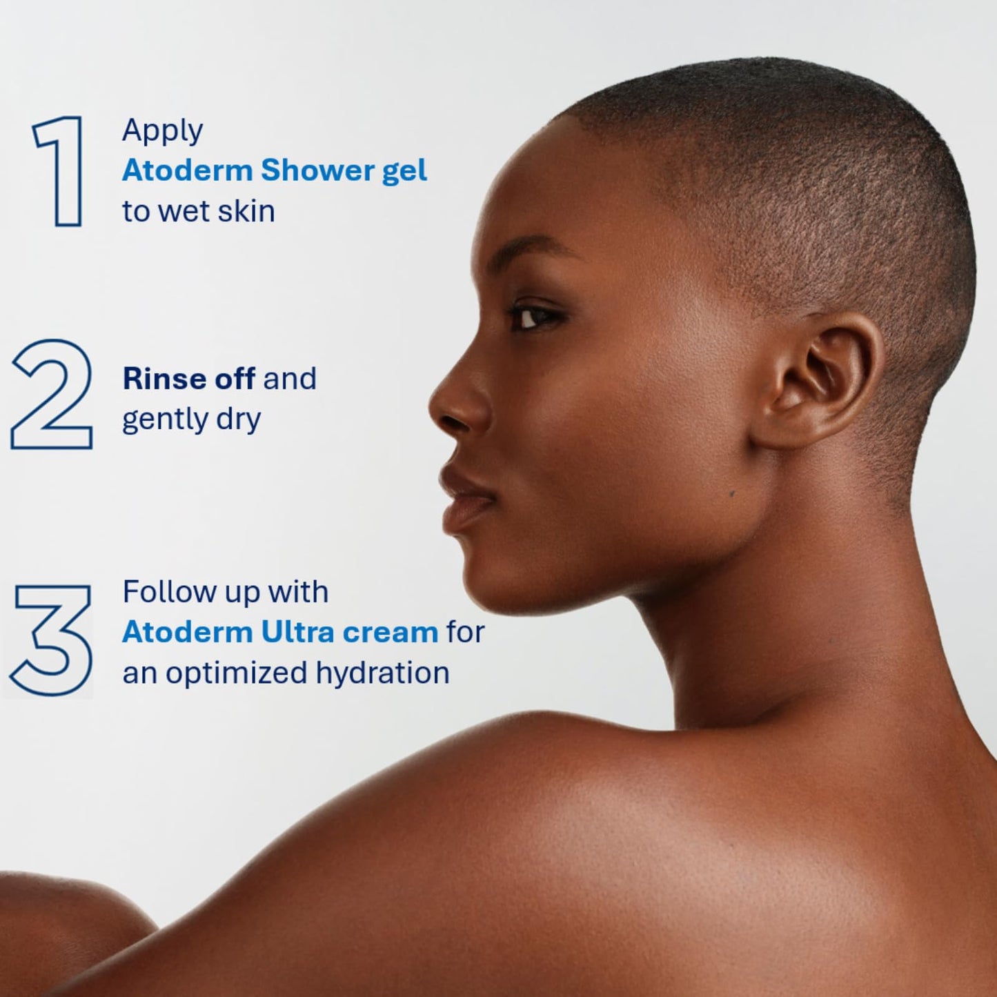 Bioderma Atoderm - Shower Gel - Moisturizing Body and Face Wash - for Family with Normal to Dry Sensitive Skin, 3.33 Fl Oz, (Pack of 1) Beauty and Personal Care Bioderma