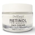 Delfanti Milano, Retinol Pro Advance Day Cream with Dead Sea Salts and Vitamin B, Anti Aging Moisturizer for Face and Neck, Made in Italy, 1.7 oz 50