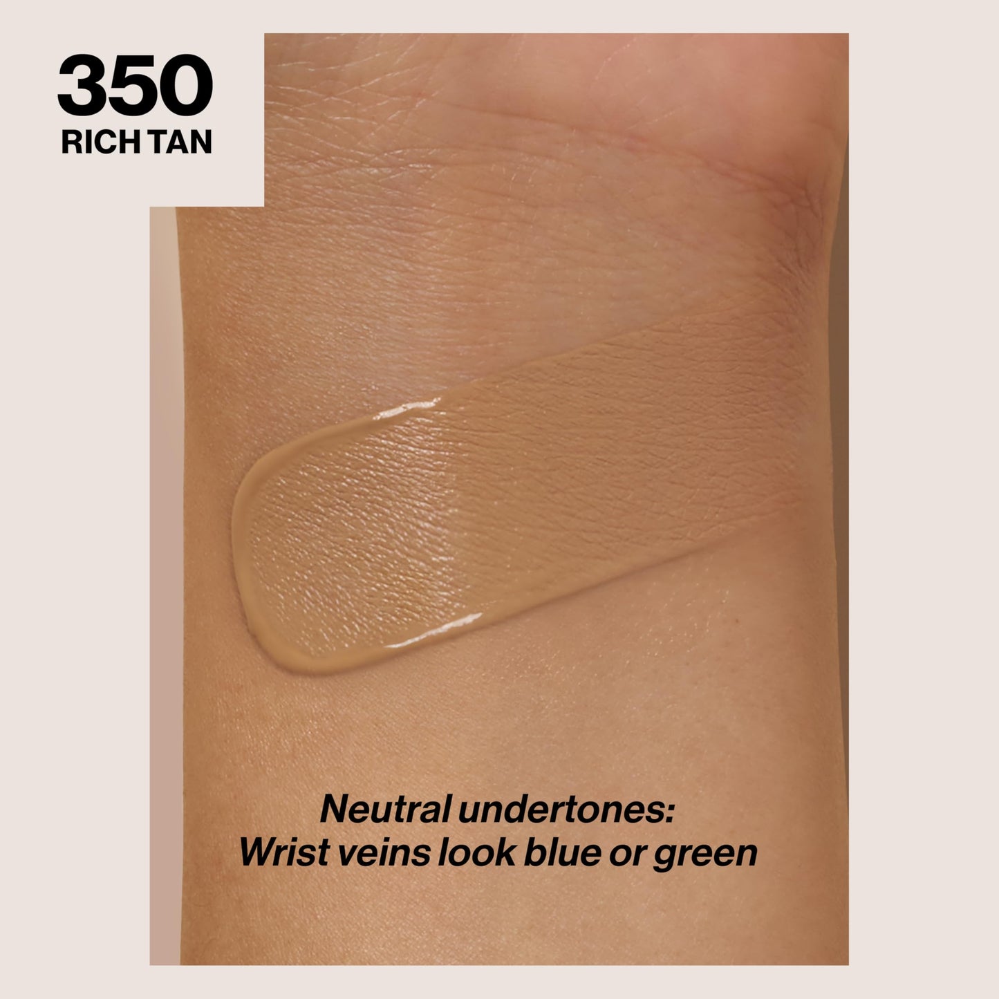 Revlon Liquid Foundation, ColorStay Face Makeup for Combination & Oily Skin, SPF 15, Medium-Full Coverage with Matte Finish, 350 Rich Tan, 1 fl oz
