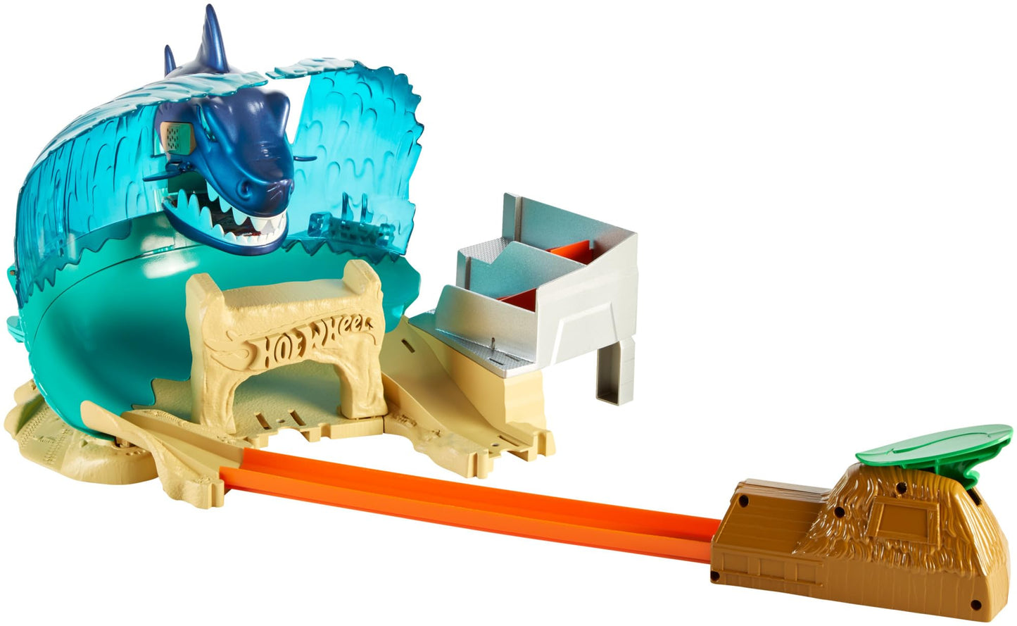 Hot Wheels HOT WHEELS City Shark Beach Battle Play Set Multicolor