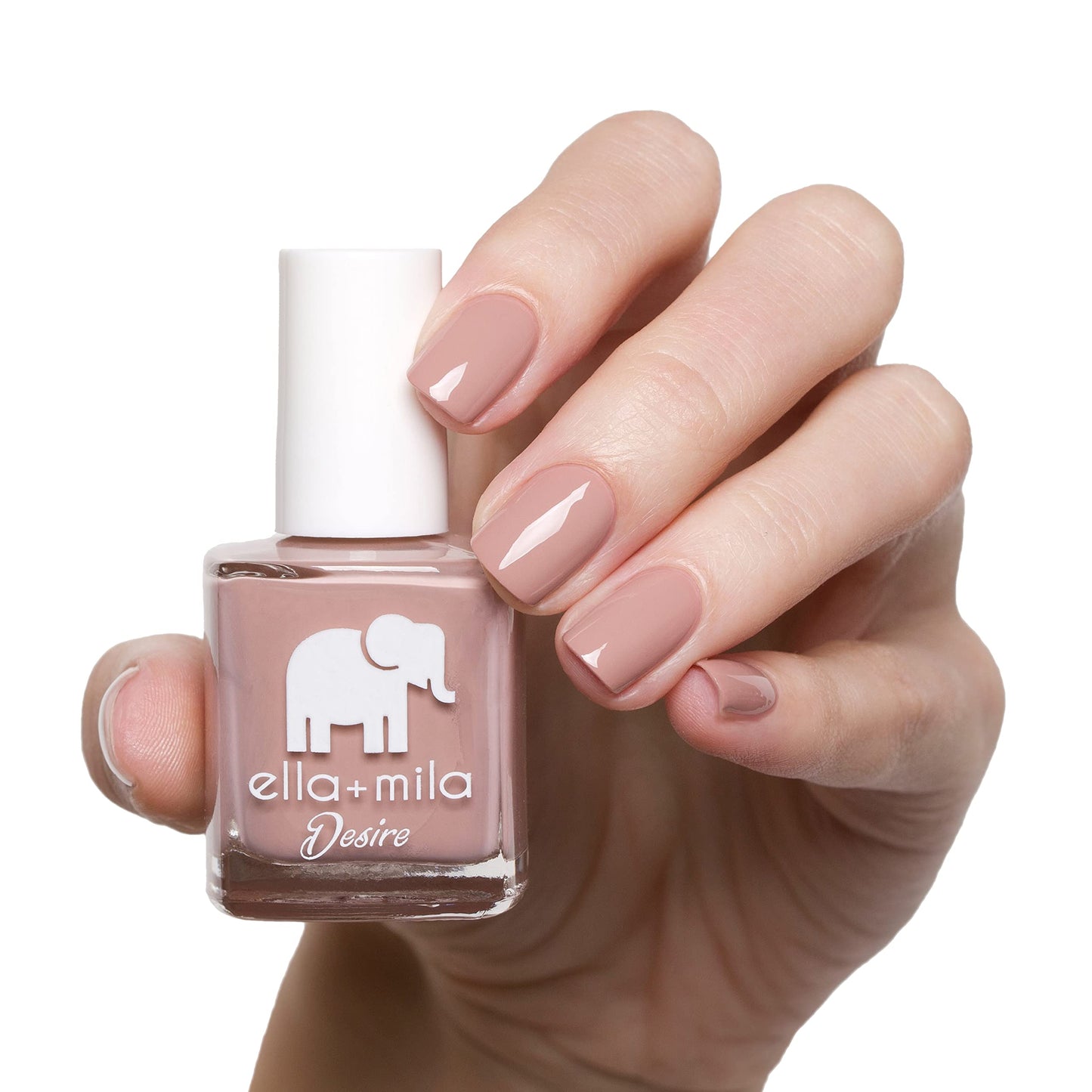 ella+mila Professional, Quick Dry, Long-Lasting & Chip-Resistant Pink Nail Polishes (Desert Suede - 0.45 fl oz) Beauty & Personal Care ella+mila