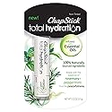 ChapStick Total Hydration Essential Oils Peace Lip Balm, Rosemary + Peppermint Lip Balm Tube, Lip Care - 0.12 Oz