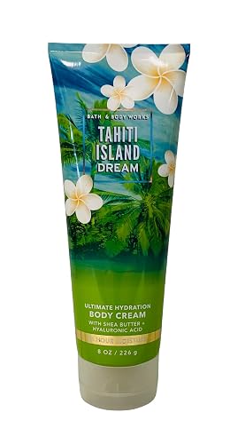 Bath and Body Works Tahiti Island Dream Ultimate Hydration Body Cream 8 Ounces