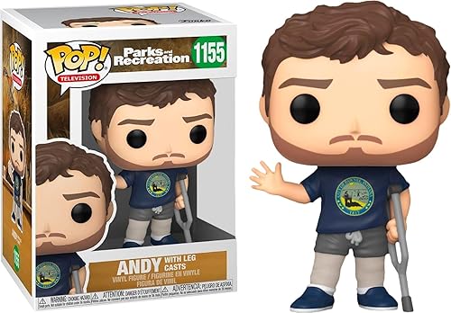 Funko, Parks and Rec Andy in Leg Casts POP! Vinyl Exclusive