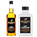 Woody's Men's Daily Shampoo and Conditioner Set, 32 Fl Oz Shampoo, 12 Fl Oz Conditioner
